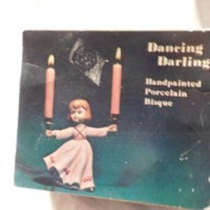 Dancing Darling Porcelain Candle Holder VINTAGE CMA 1979